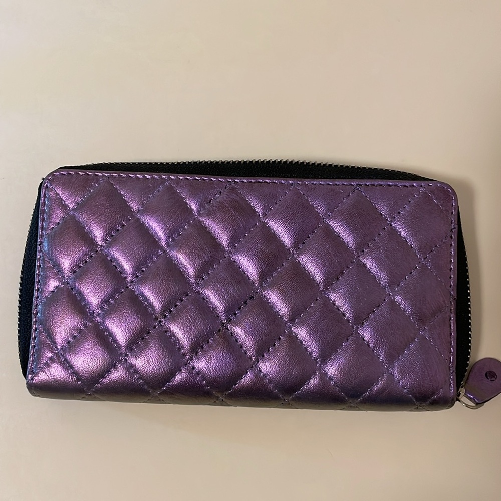 Iridescent Purple Wallet